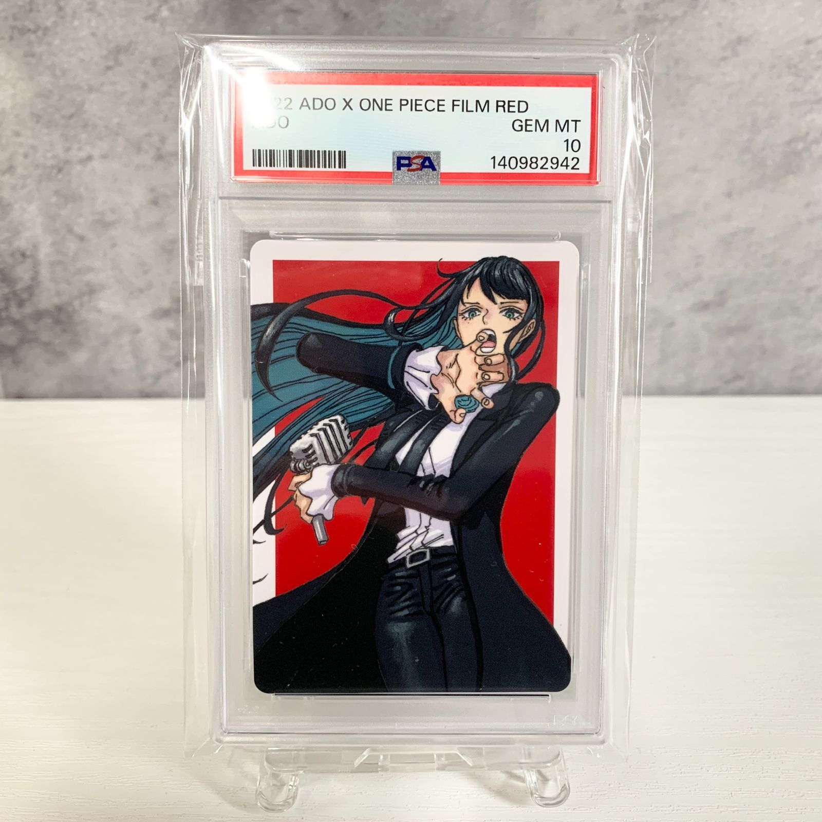 PSA10 2025 Ado × ONE PIECE FILM RED ウタの歌 アド ワンピース フィルムレッド fcp