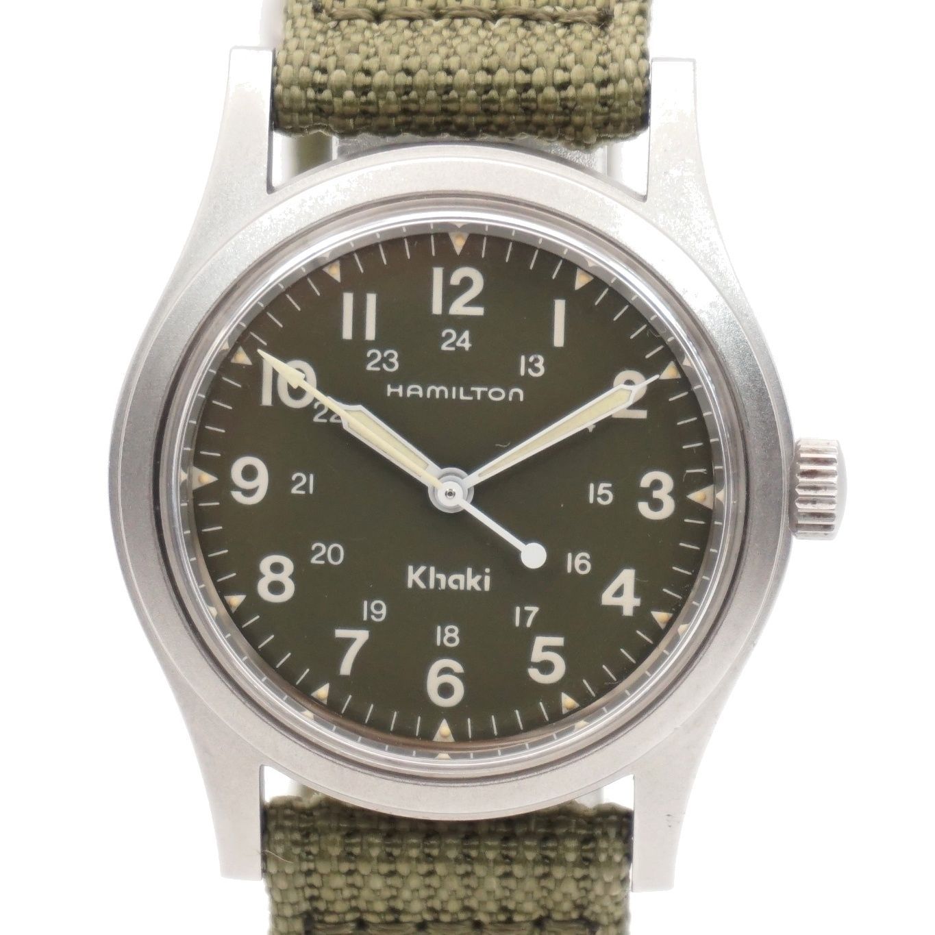 ⭐ Hamilton ハミルトン Khaki 9415A 手巻き ミリタリー フィールド
