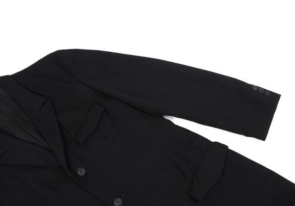 ヨウジヤマモト プールオムYohji Yamamoto POUR HOMME ウールギャバ