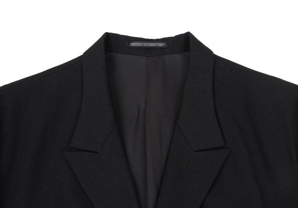 ヨウジヤマモト プールオムYohji Yamamoto POUR HOMME ウールギャバ