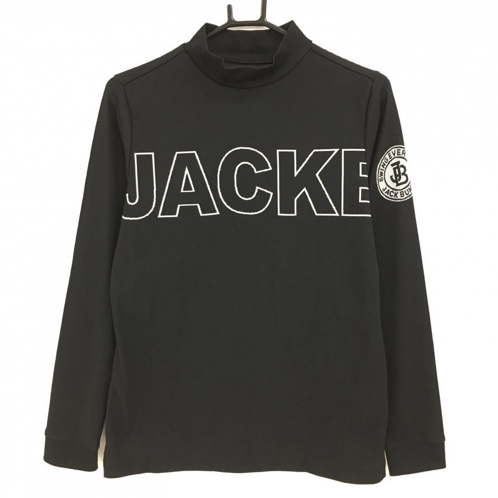 ジャックバニー（Jack ジャックバニー 長袖ハイネックシャツ 黒×白 フロントロゴ レディース 2(L) ゴルフウェア Jack Bunny Bunny!!） 長袖 ハイネックシャツ メンズ 通販