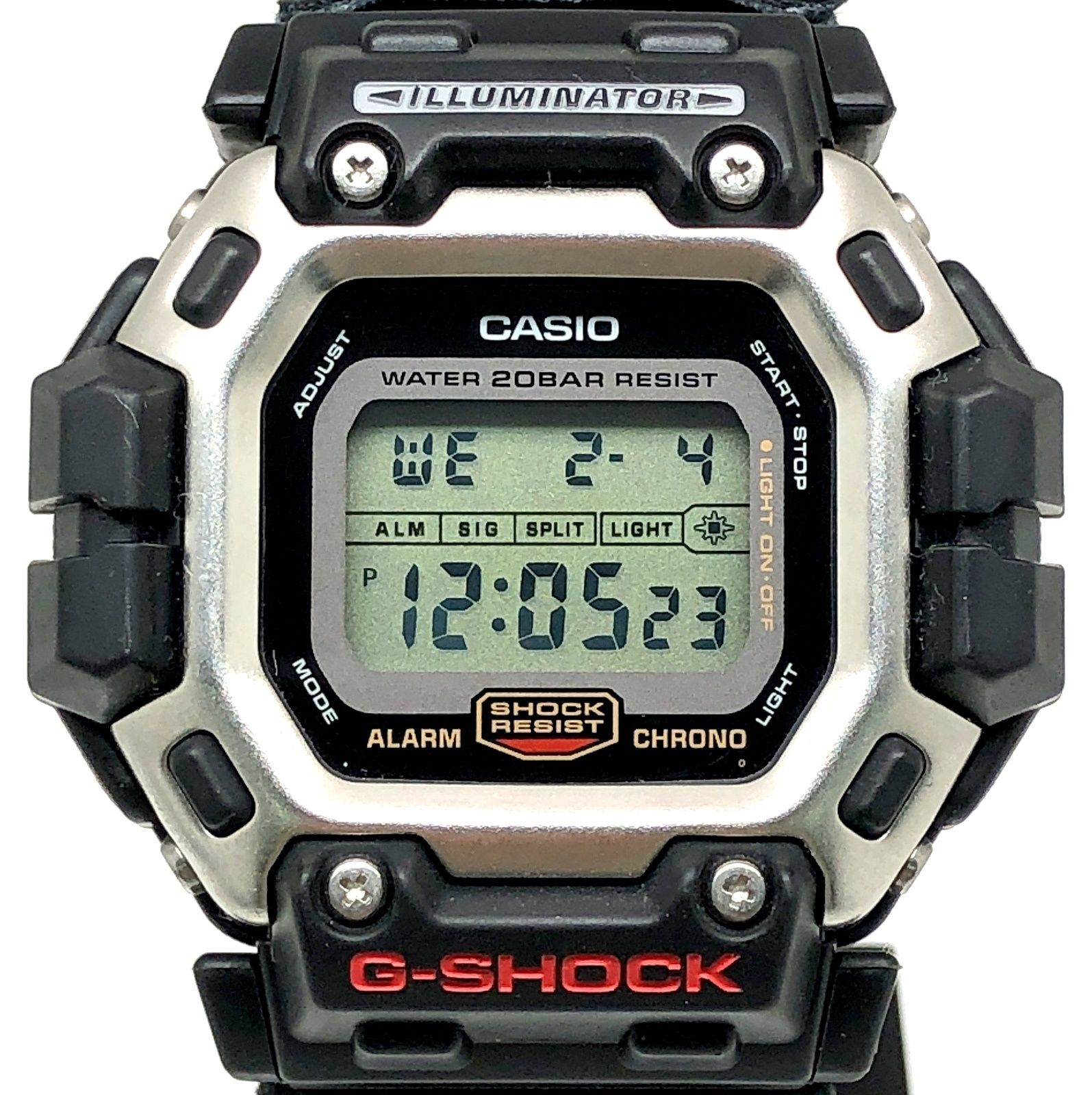 G-SHOCK ジーショック DW-8300D-1 国内20BAR 2代目ガンダム インラインホッキー クロスバンド ブラック 1995年12月発売 G-SHOCK ジーショック DW-8300D-1 国内20BAR 2代目ガンダム インライン