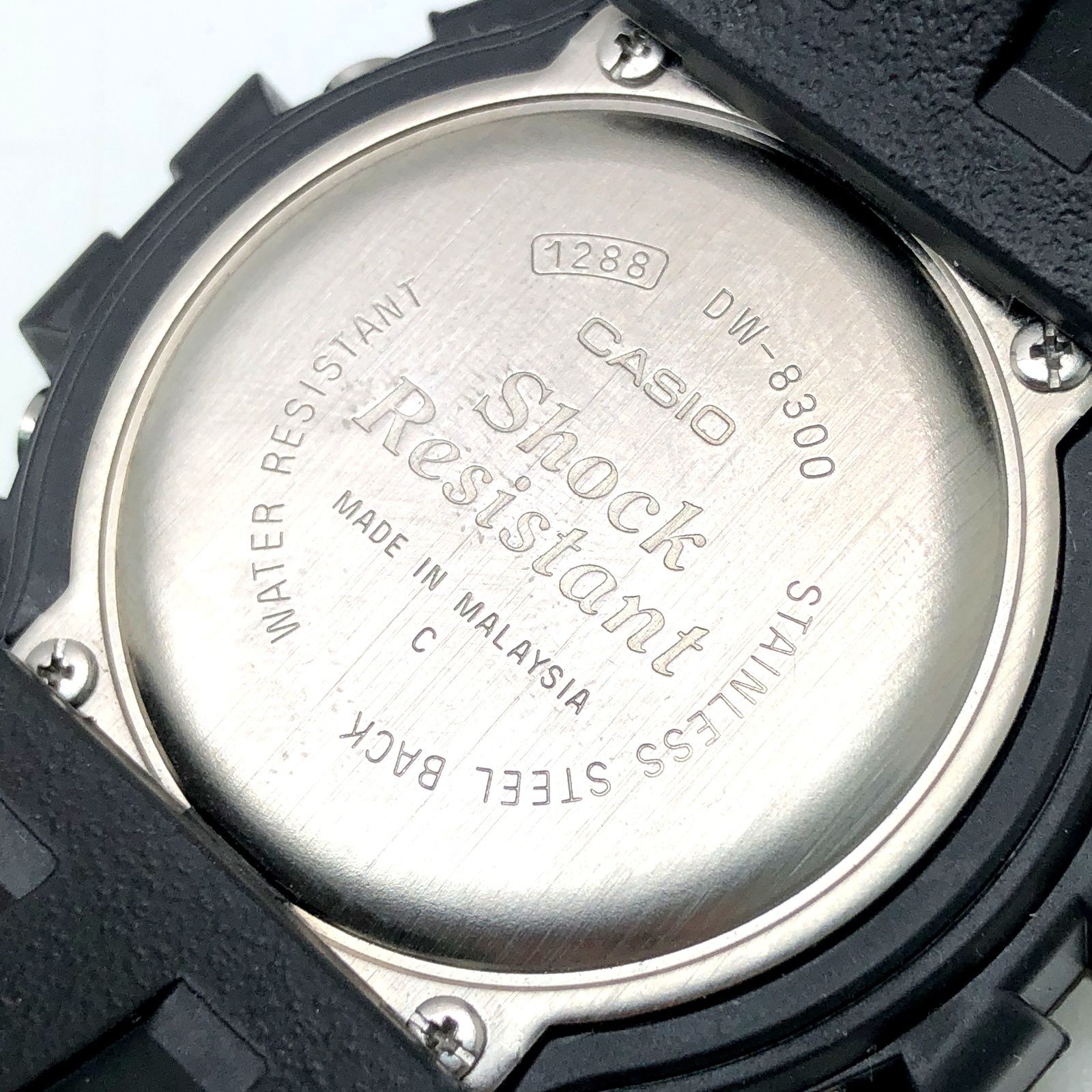G-SHOCK ジーショック DW-8300D-1 国内20BAR 2代目ガンダム インライン