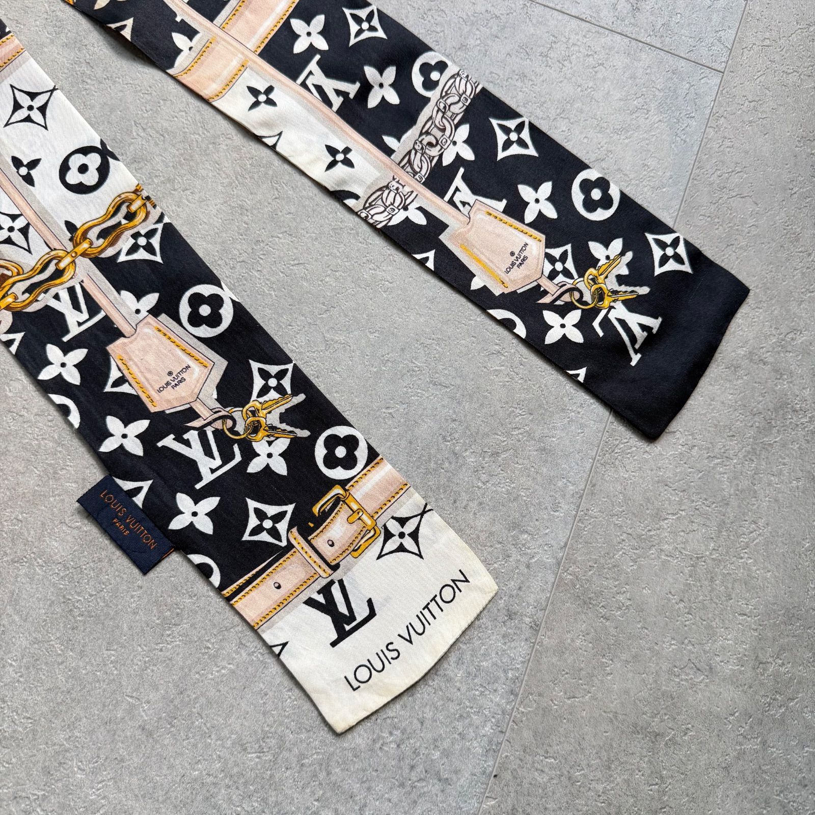 LOUIS VUITTON ルイヴィトン モノグラム コンフィデンシャル バンドー