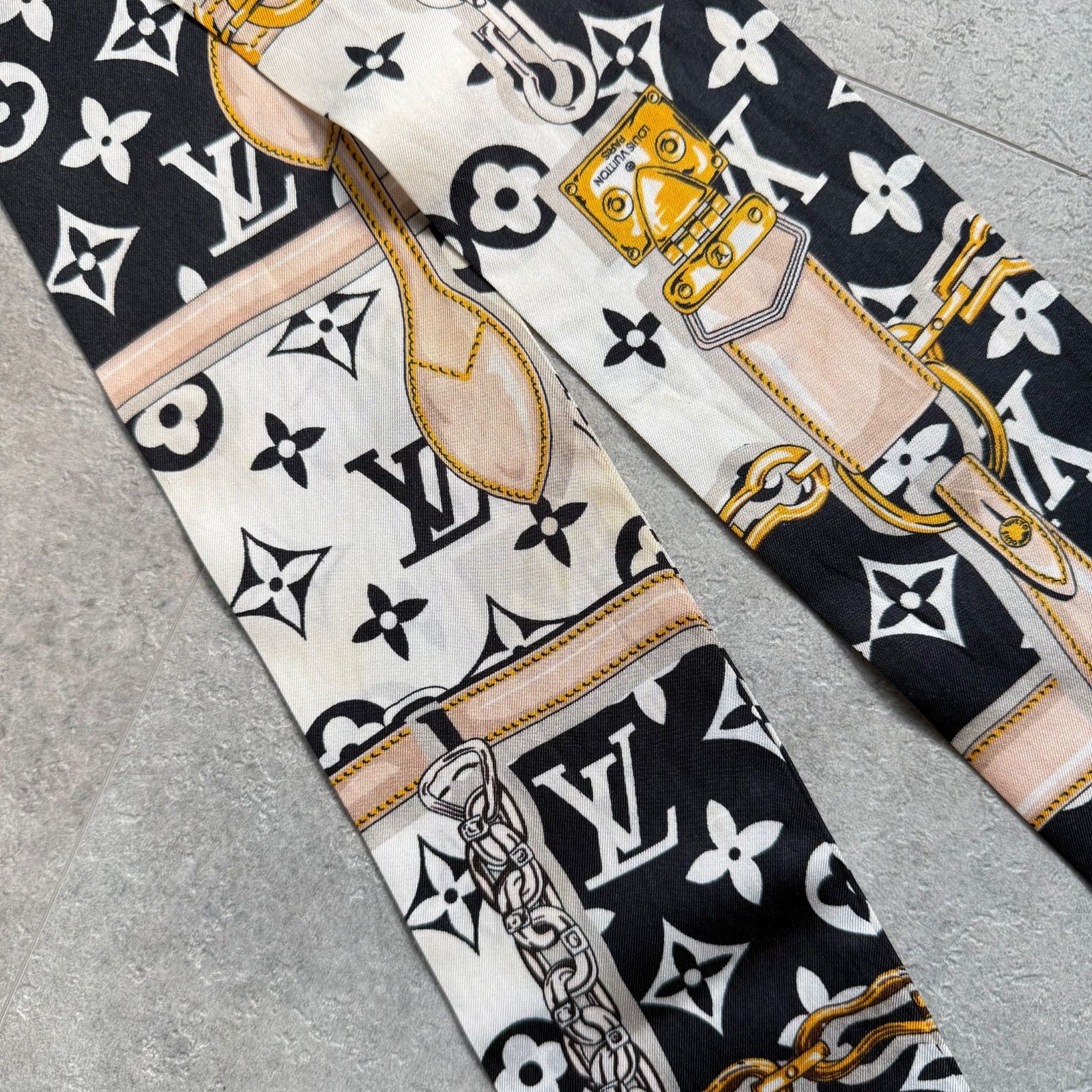 LOUIS VUITTON ルイヴィトン モノグラム コンフィデンシャル バンドー