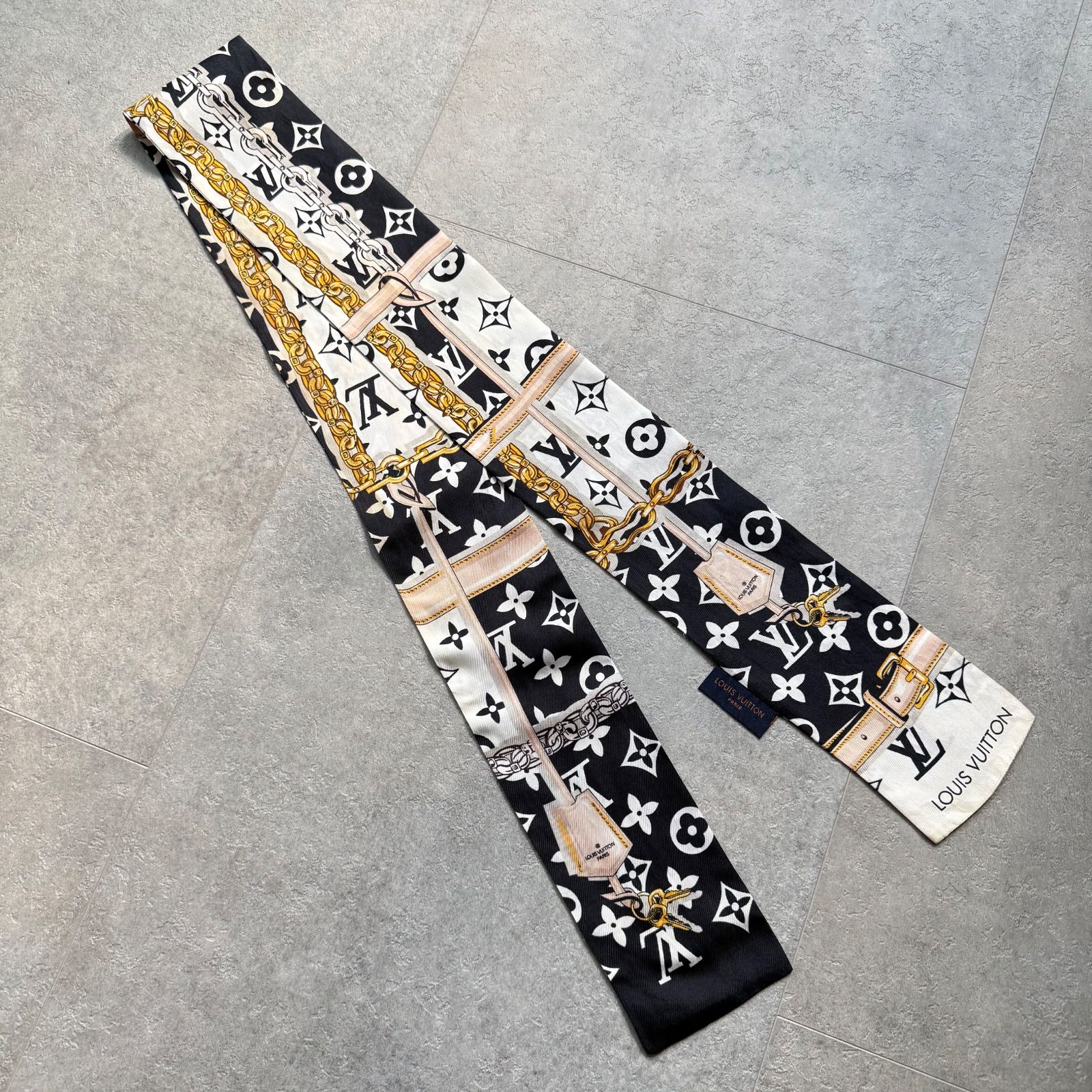 LOUIS VUITTON ルイヴィトン モノグラム コンフィデンシャル バンドー