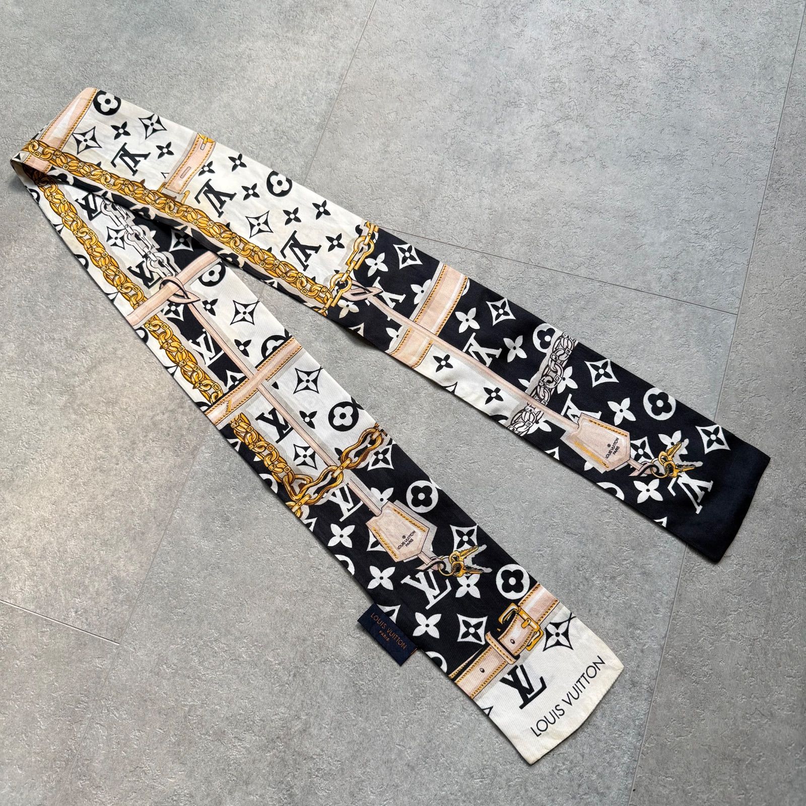 LOUIS VUITTON ルイヴィトン モノグラム コンフィデンシャル バンドー