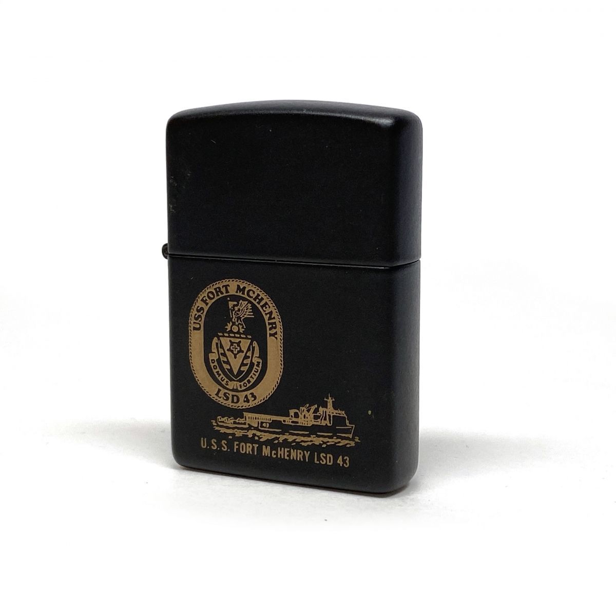 未使用　zippo U.S.S. FORT MCHENRY LSD 43 ZIPPO ジッポー USS フォート マクヘンリー LSD-43 オイルライター