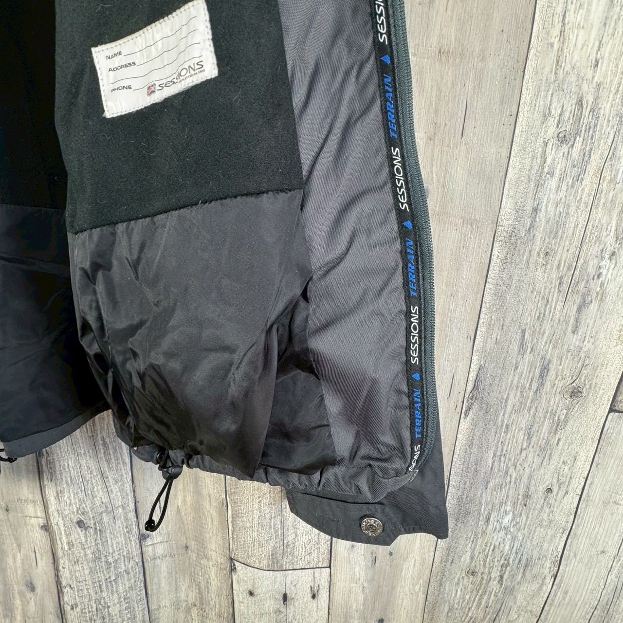 SESSIONS セッションズ TERRAIN series グレー 防寒 撥水 耐水 スノボ