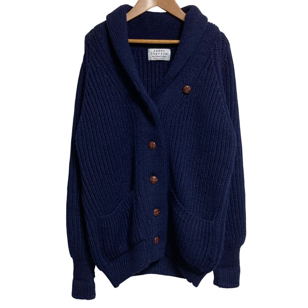 ジェイムスシャルロット　モヘア　ニット　カーディガン James Charlotte Cable Knit Cardigan