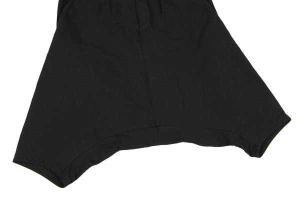 【お買い得,大得価】 ビーヨウジヤマモトB Yohji Yamamoto ポリフラップポケットサルエルパンツ 黒2