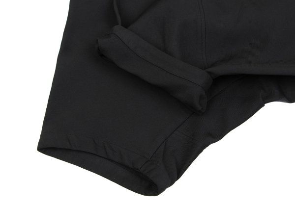 【お買い得,大得価】 ビーヨウジヤマモトB Yohji Yamamoto ポリフラップポケットサルエルパンツ 黒2