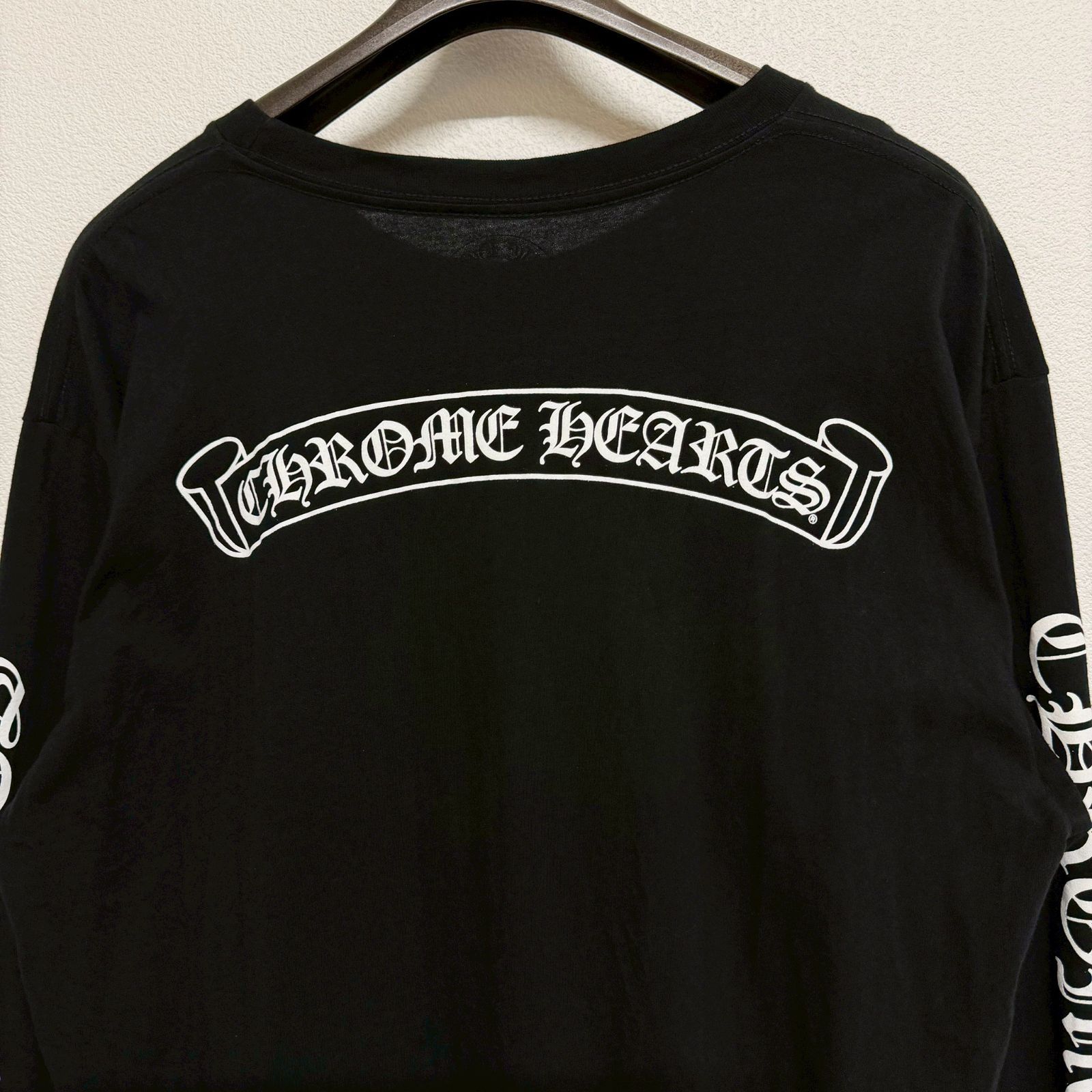 CHROME HEARTS Scroll Label クロムハーツ スクロールラベル バック