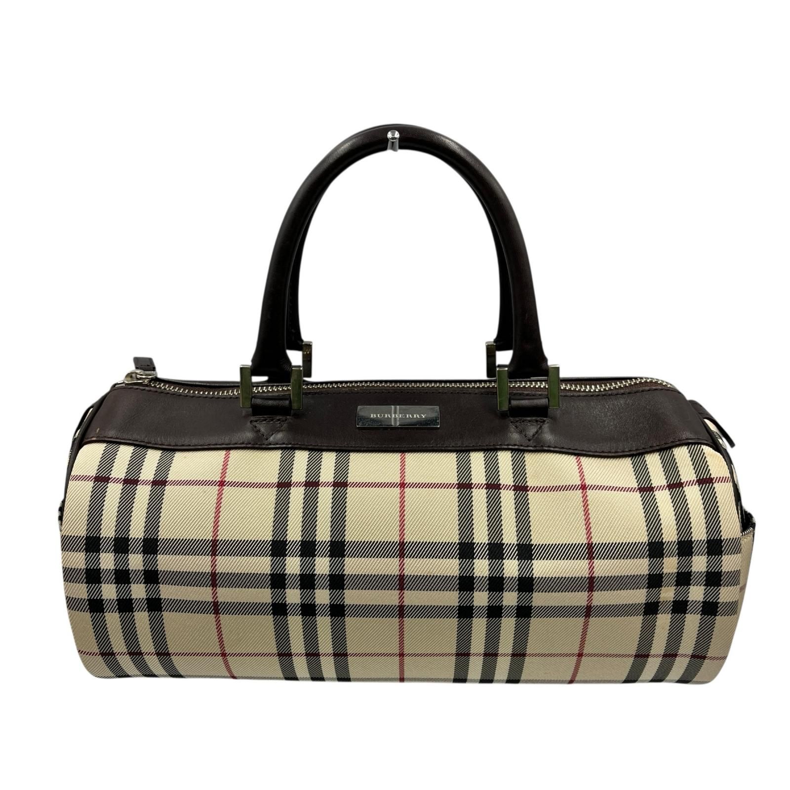 ☆ バーバリー BURBERRY ハンドバッグ ノバチェック ミニボストン 