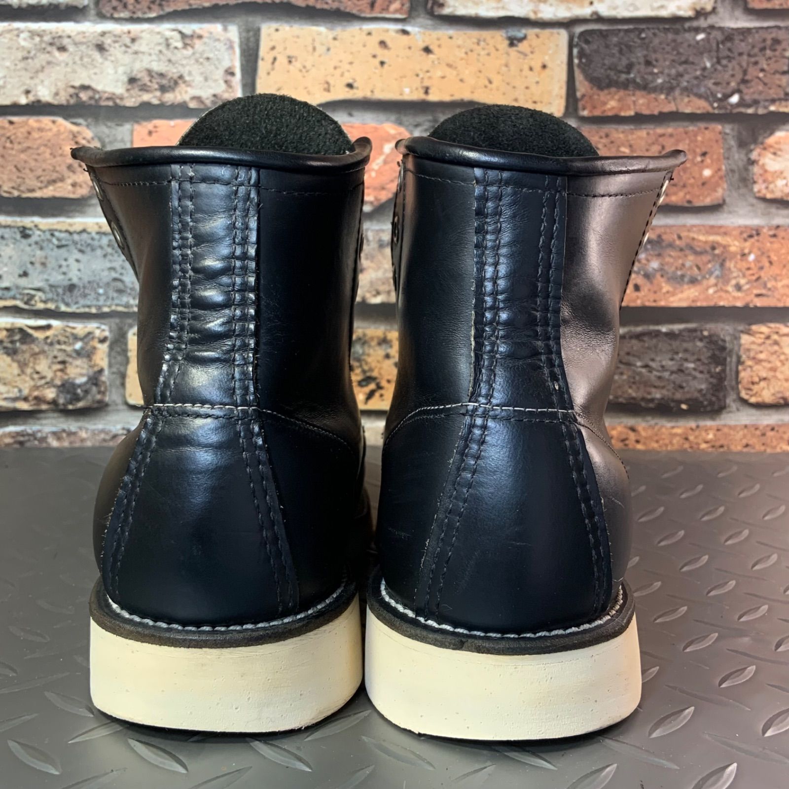 ☆REDWING 8179 モックトゥワークブーツ 刺繍羽タグ 1999年製 US6.5E