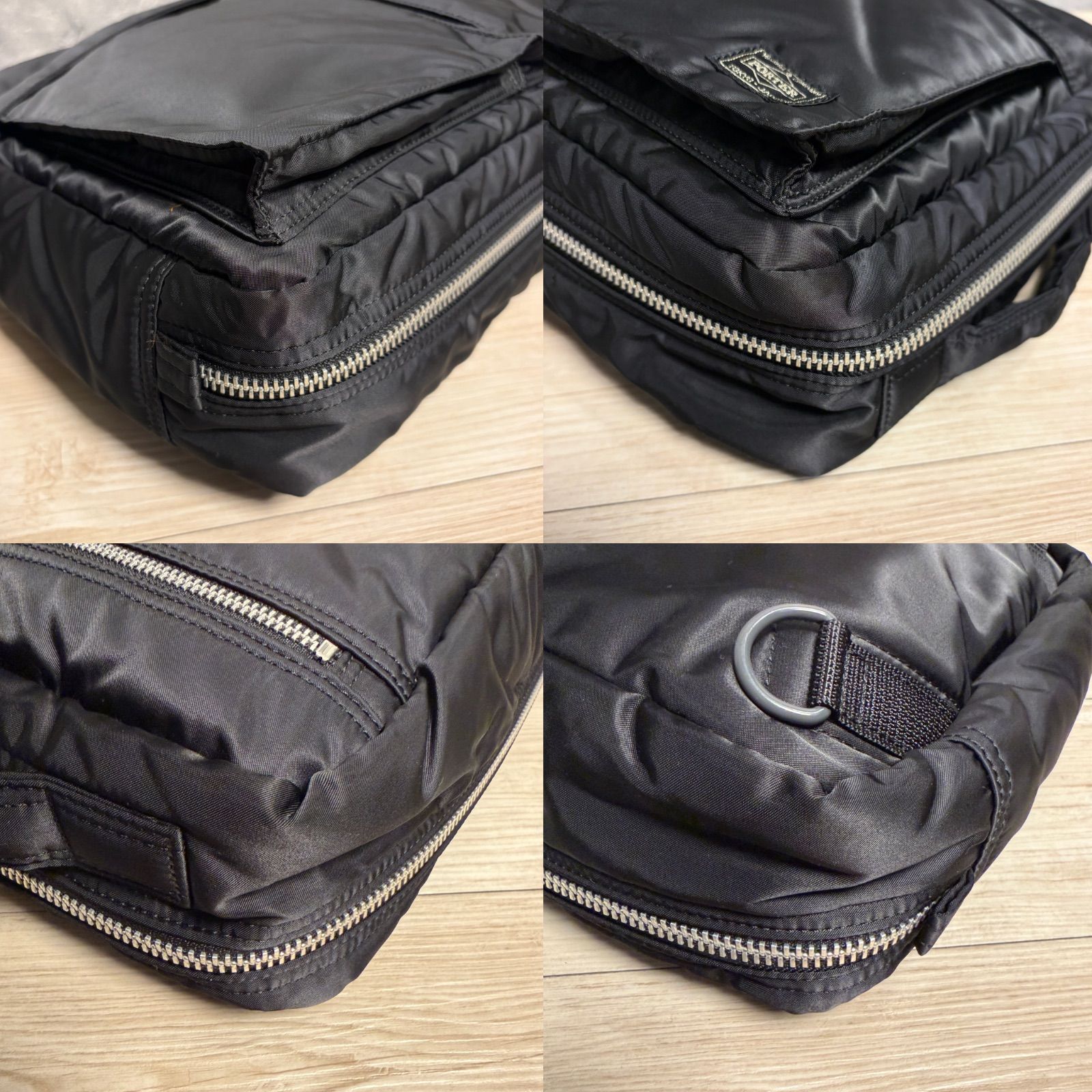 PORTER TANKER 3WAY ブリーフケース ブラック 旧ファスナー ショルダー