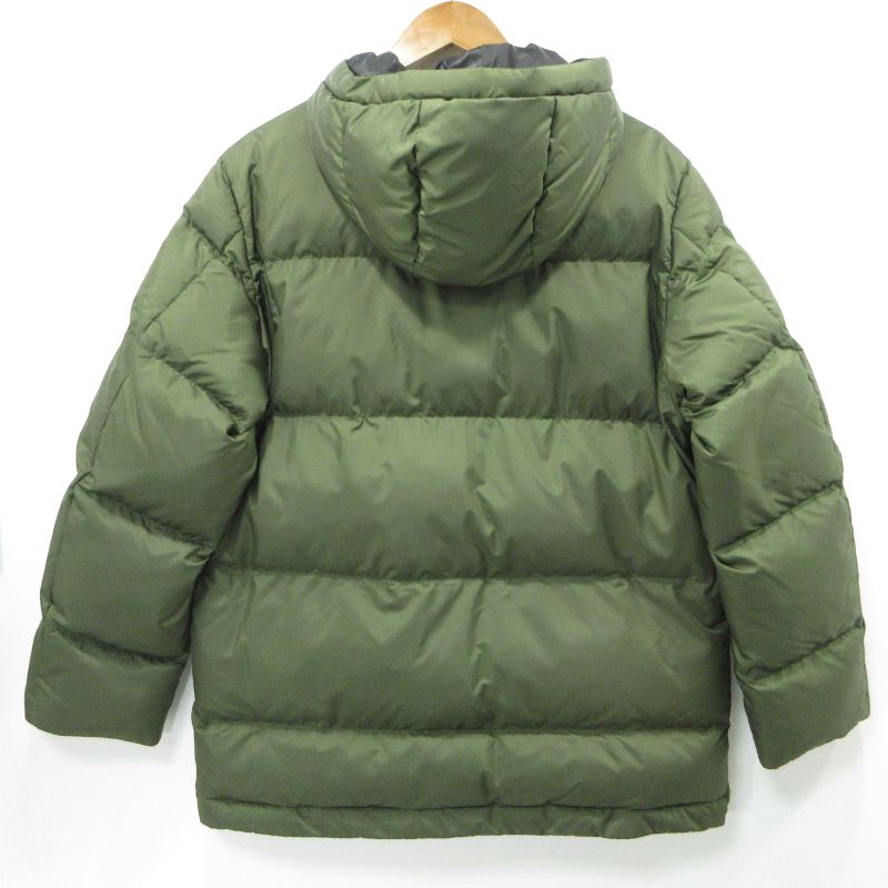 【三重本店】 中古 Paul Smith | ポール・スミス 中綿ジャケット スポーツストライプ フーデッドブルゾン 242701 カーキ サイズ：M 【94】