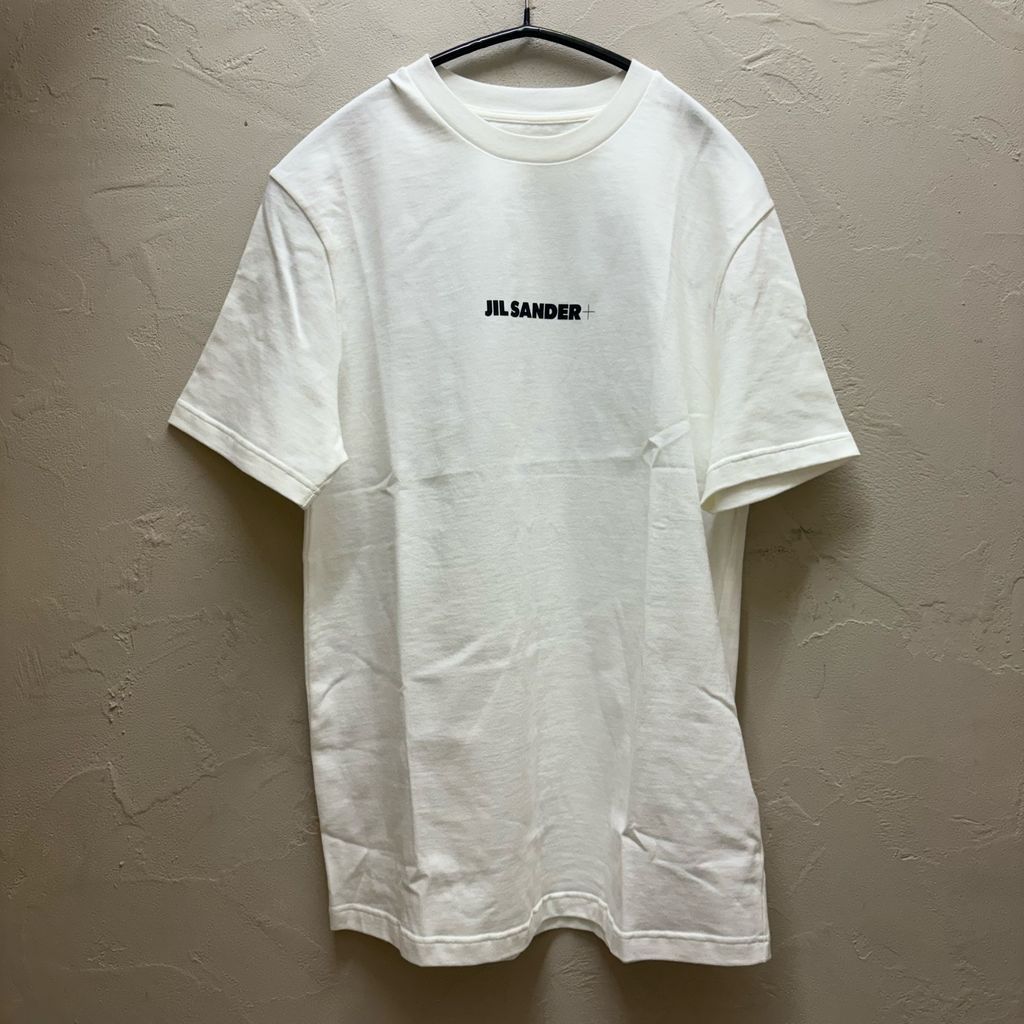 る*様 JIL SANDER ロゴTシャツ ホワイト XS ジルサンダー JIL SANDER フロントロゴTシャツ ホワイト サイズ：XS