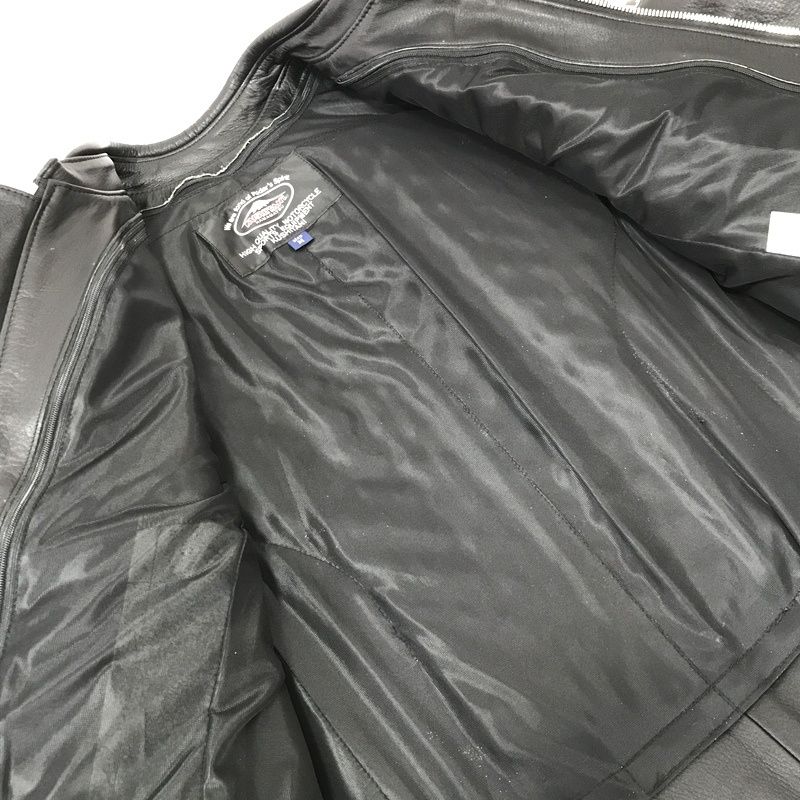 KUSHITANI クシタニ レザージャケット Mサイズ メンズ ブラック 牛革