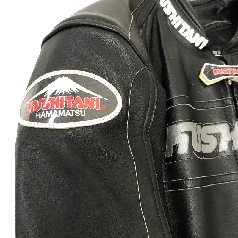 KUSHITANI クシタニ レザージャケット Mサイズ メンズ ブラック 牛革