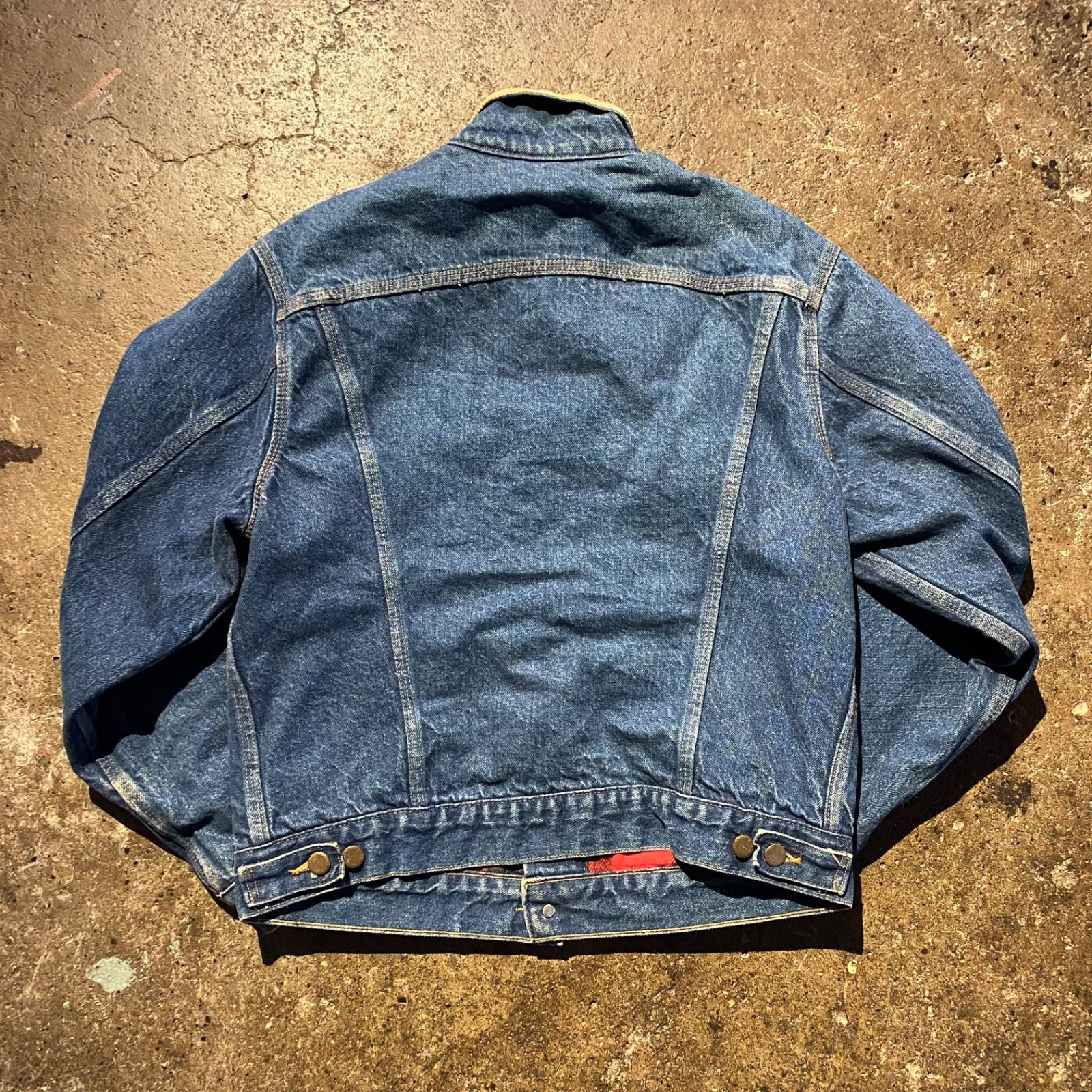 carhartt 80s 100th Anniv. デニムトラッカージャケット 襟