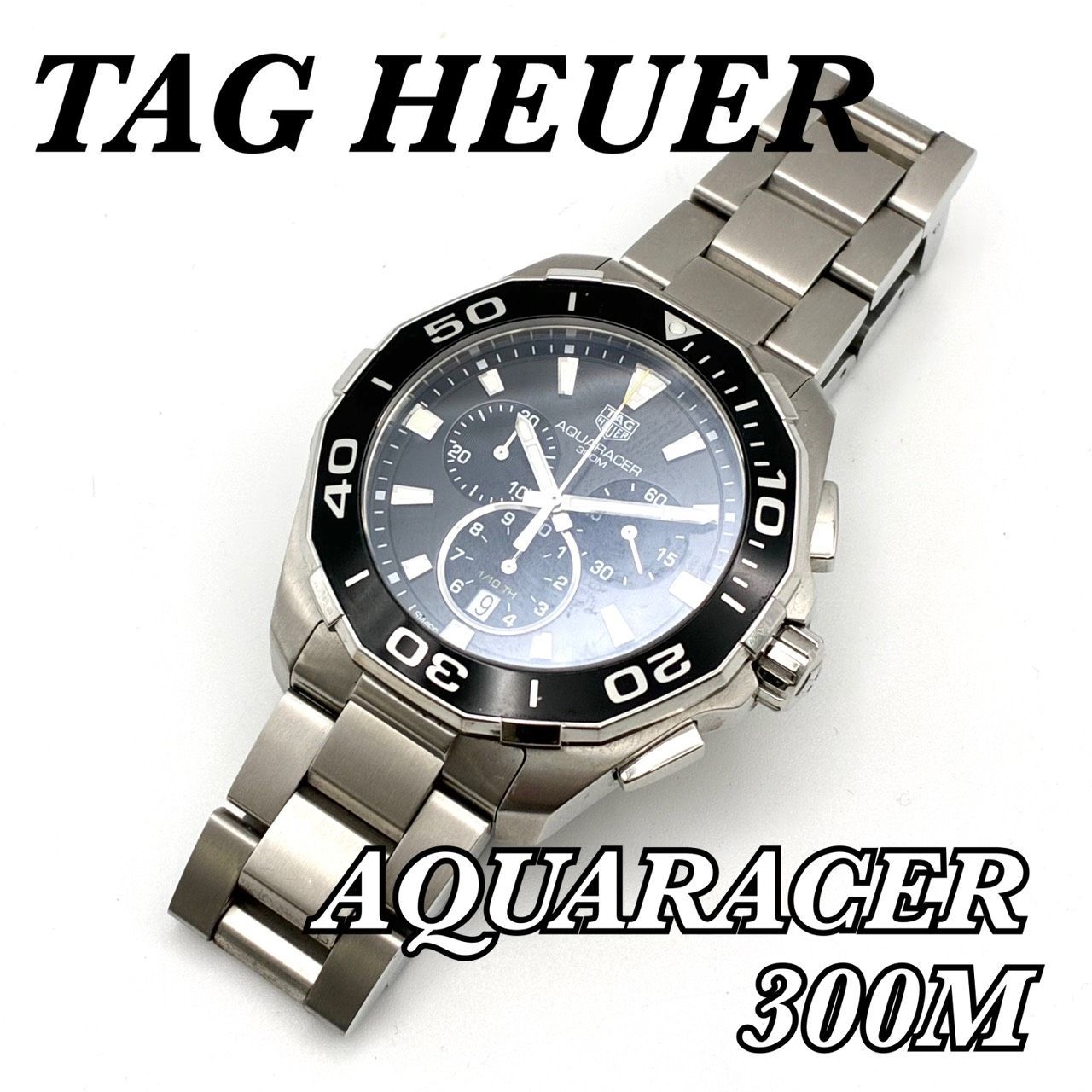 極美品 稼働品】TAG HEUER タグホイヤー AQUARACER Chronograph アクア 