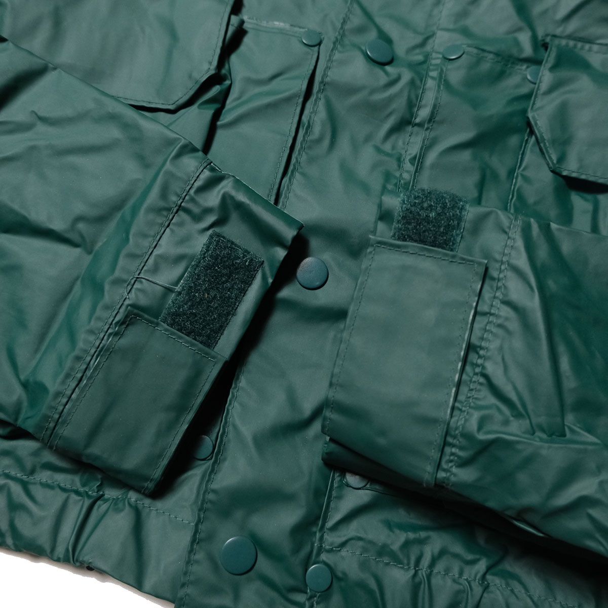 90's コロンビア columbia PVC フィッシング ジャケット (M) 緑