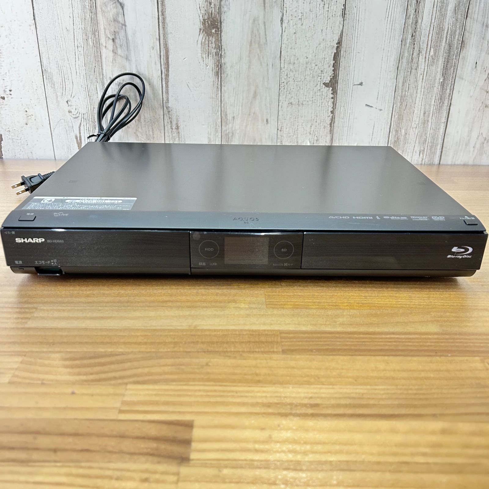 SHARP AQUOS Blu-ray&HDDレコーダー ドラ丸 まと丸機能搭載 シャープAQUOSブルーレイレコーダーHDD SHARP AQUOS Blu-ray&HDD