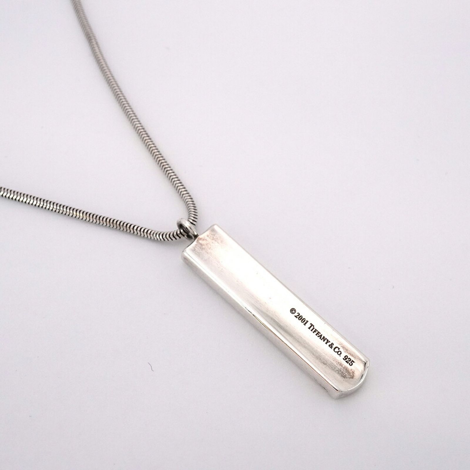 ティファニー(Tiffany) ティファニー ネックレス ナローバー シルバー