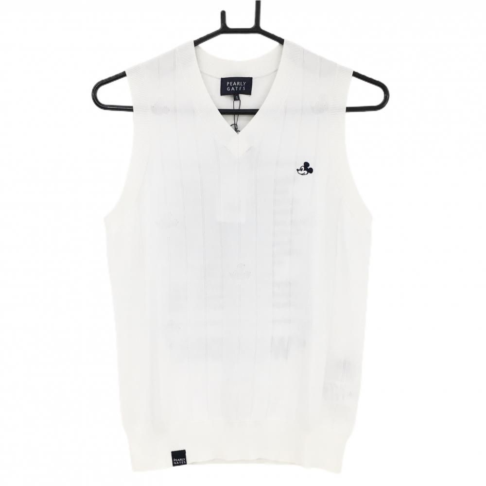パーリーゲイツ 光栓50ポリエステルニットベスト（WHITE／5） パーリーゲイツ 光栓50ポリエステルニットベスト（WHITE／5） 楽天市場