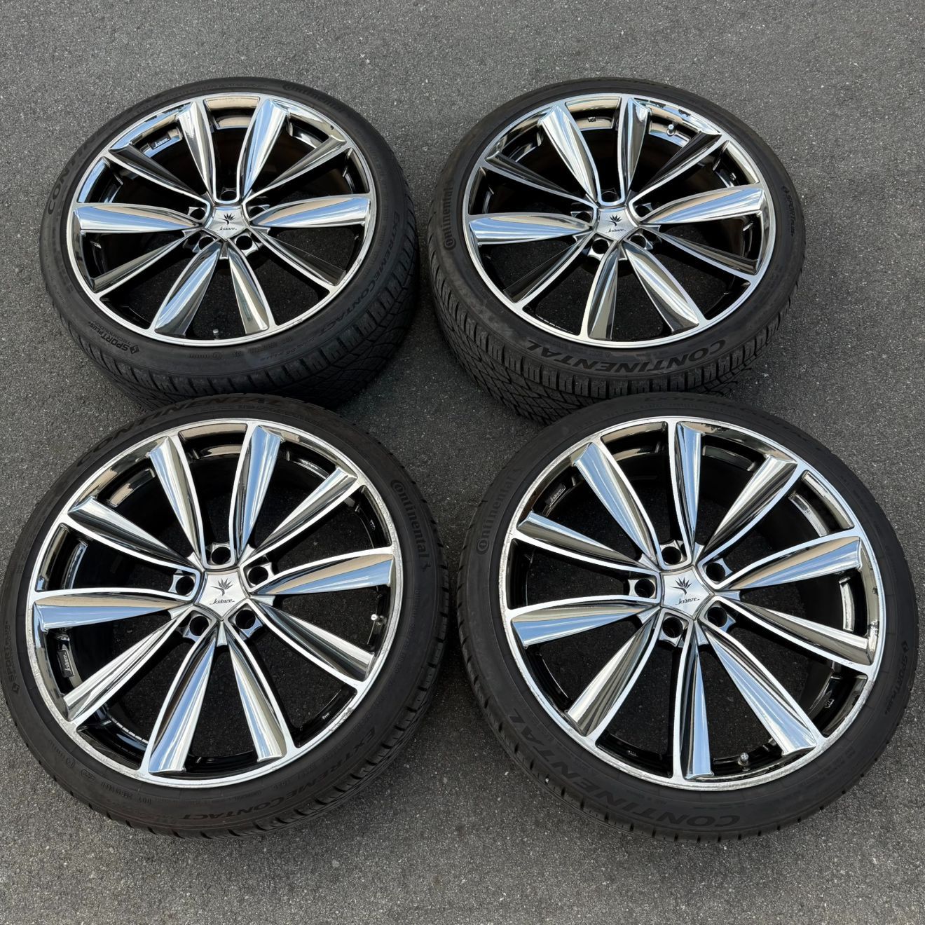 最終限定値下げ残り2日アルファードWEDS kranze Chrishna 567EVO 