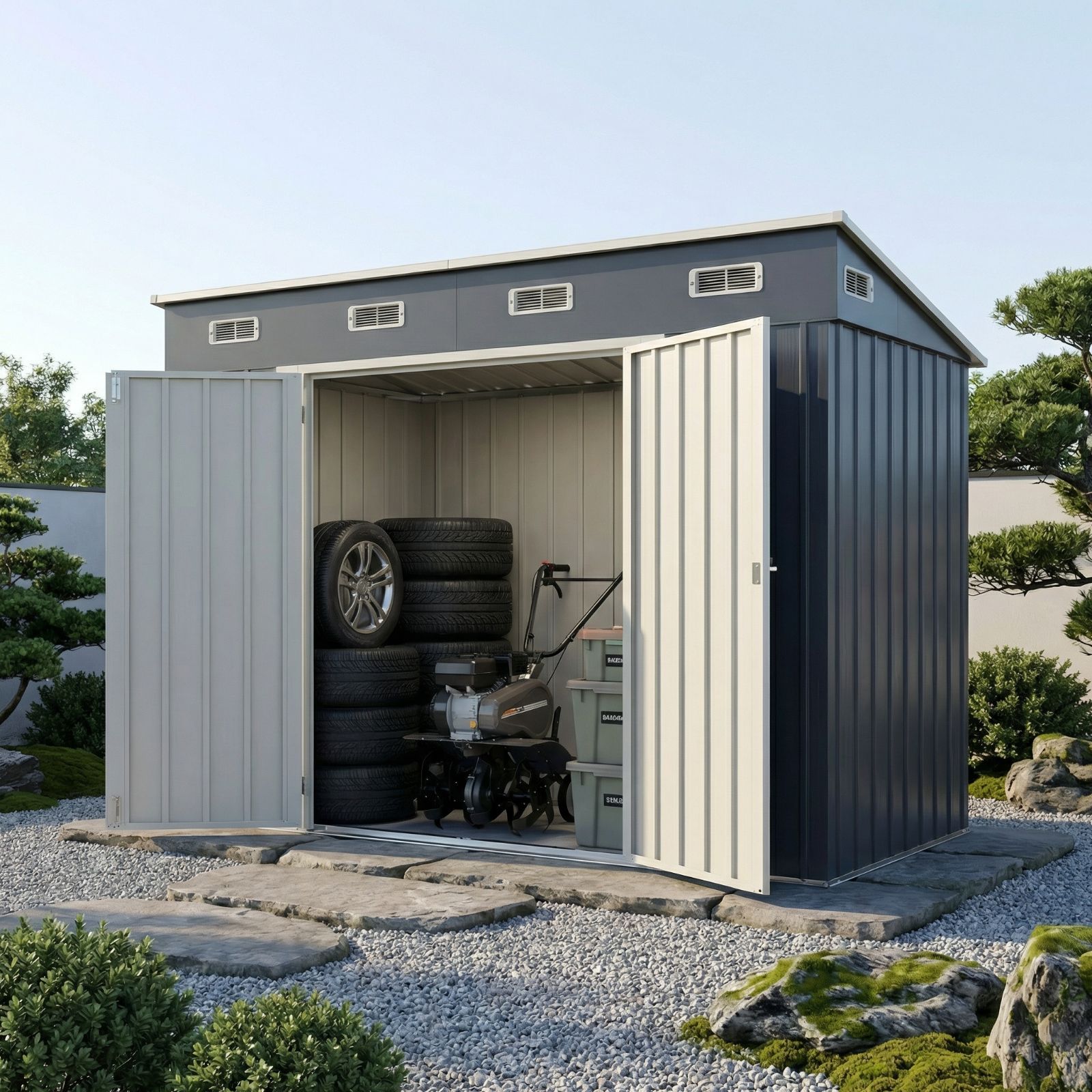 5000円クーポン配布中・午前中のご注文即発】超大型270cm屋外物置 