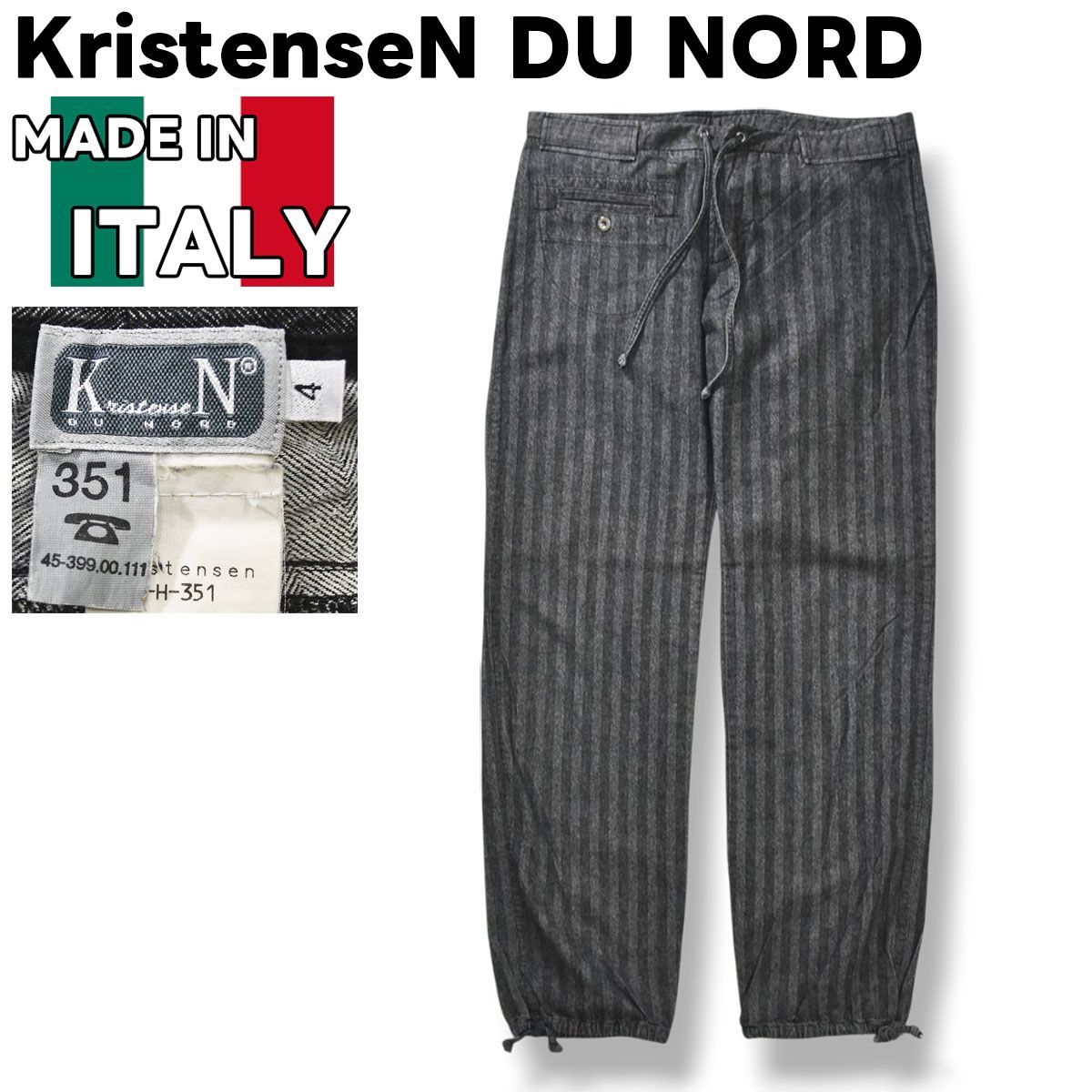 イタリア製 クリステンセン ドゥ ノルド KristenseN DU NORD コットン
