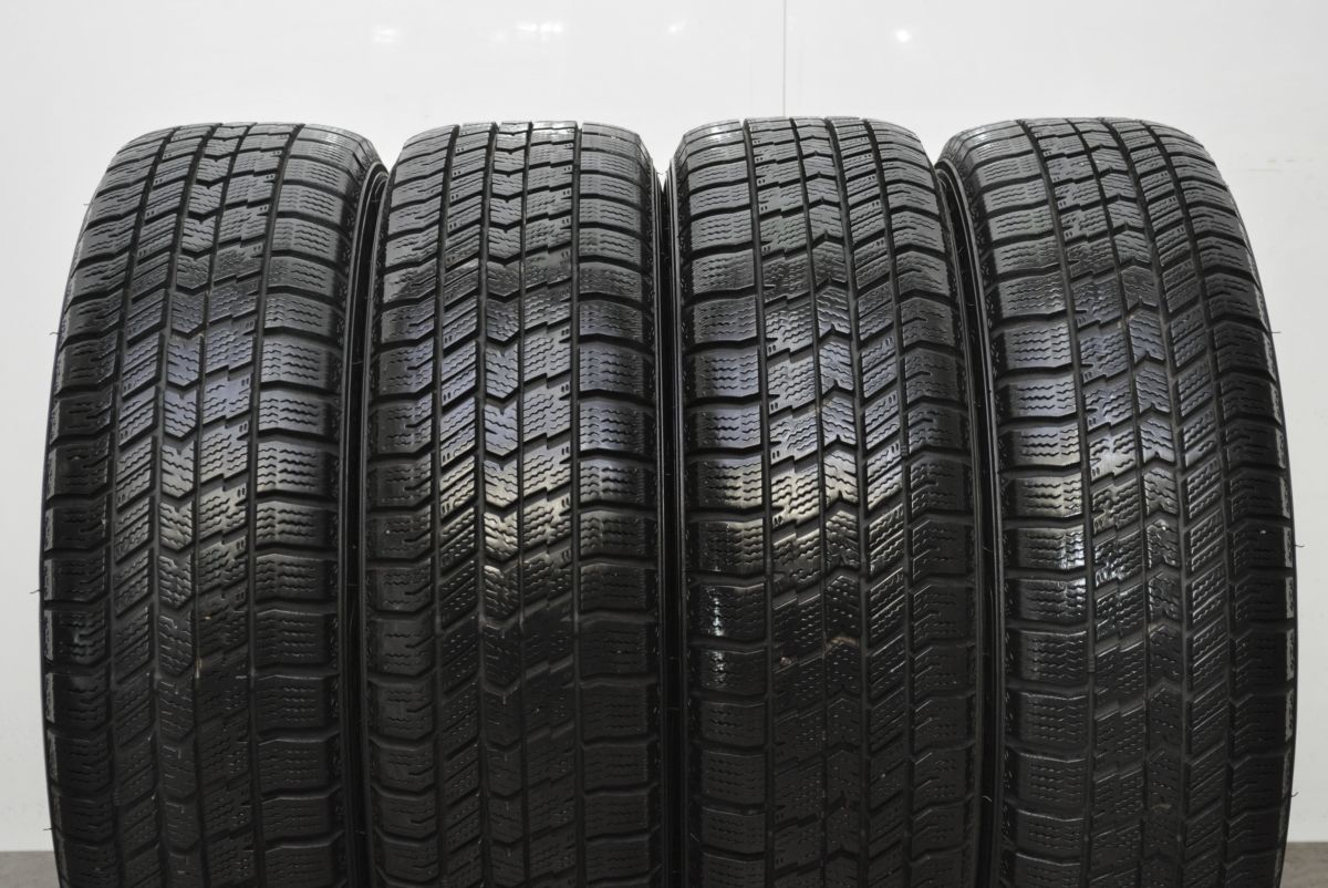 ルーミー タンク トール パッソ 等に４本 VEX 14インチ 5.5J +38 4H PCD100 スタッドレス グッドイヤー アイスナビ7 2023年 165/65R14 4本 タンク トール ホイールセット vrx2 0