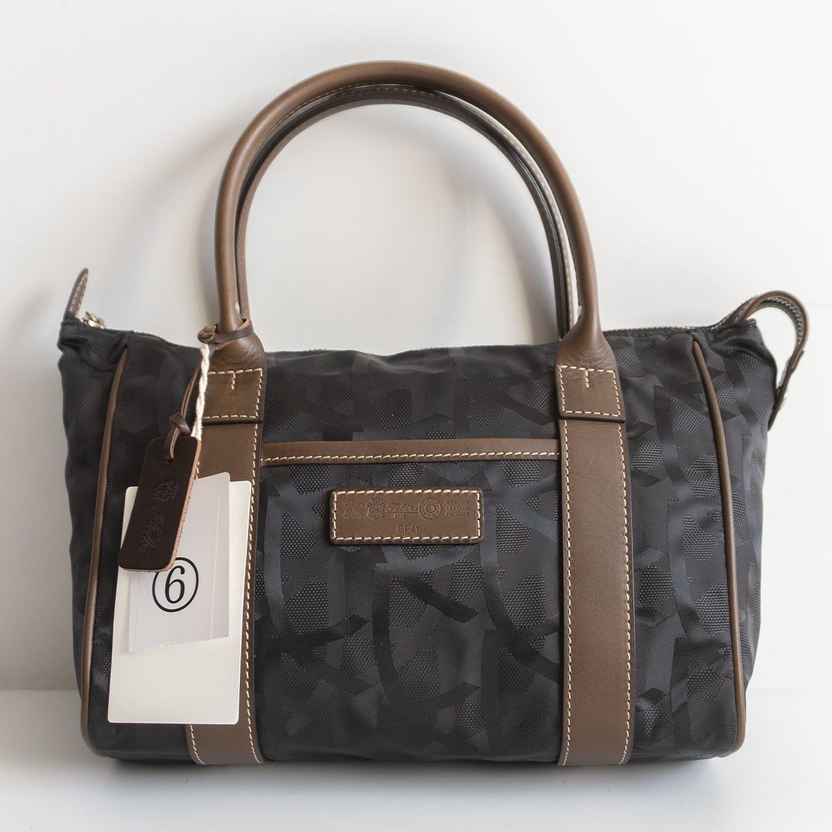 未使用品】FELISI【GF41/JD トートバッグ】ナイロン×レザー フェリージ 