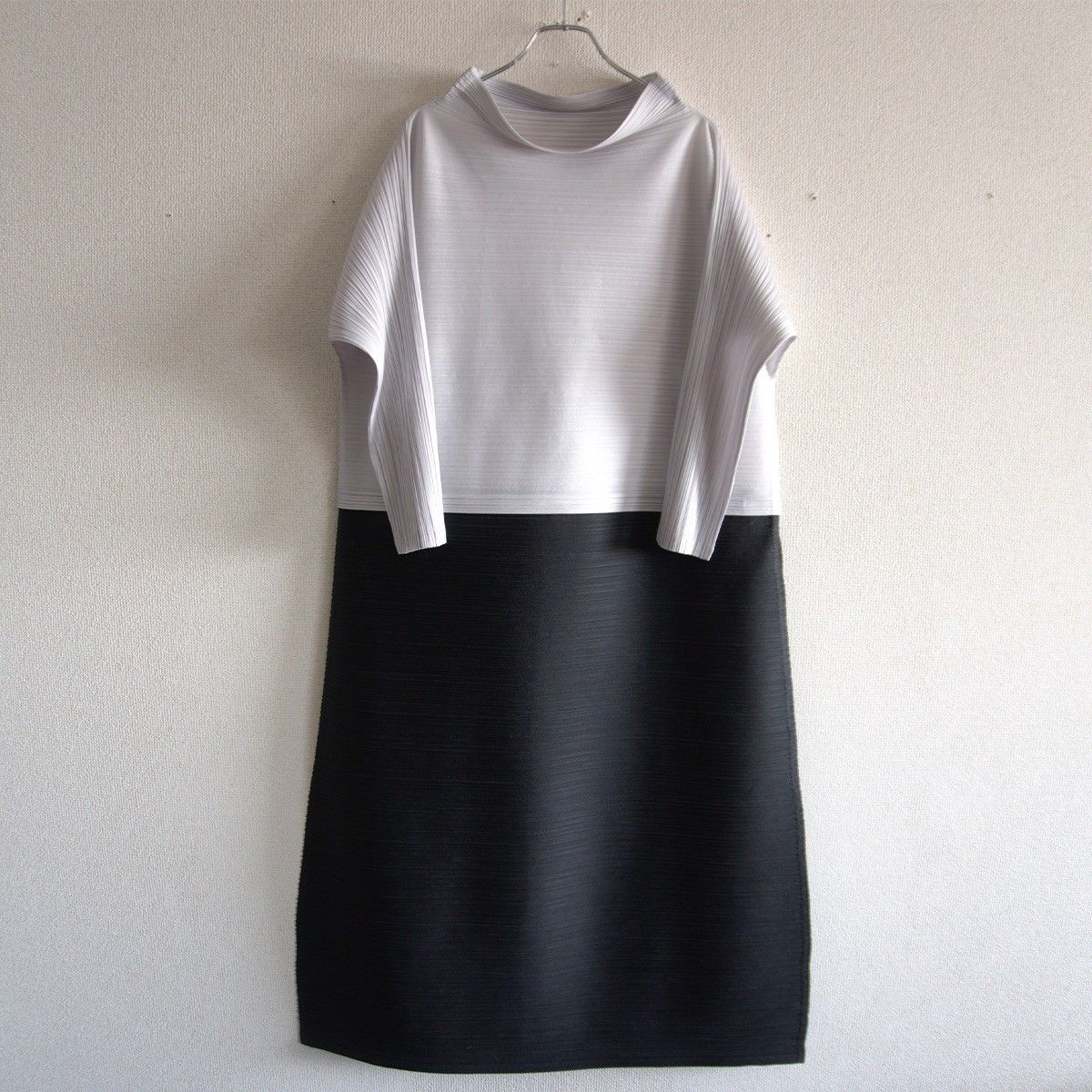美品】 PLEATS PLEASE【SWING DRESS】 横プリーツ バウンス ワンピース 