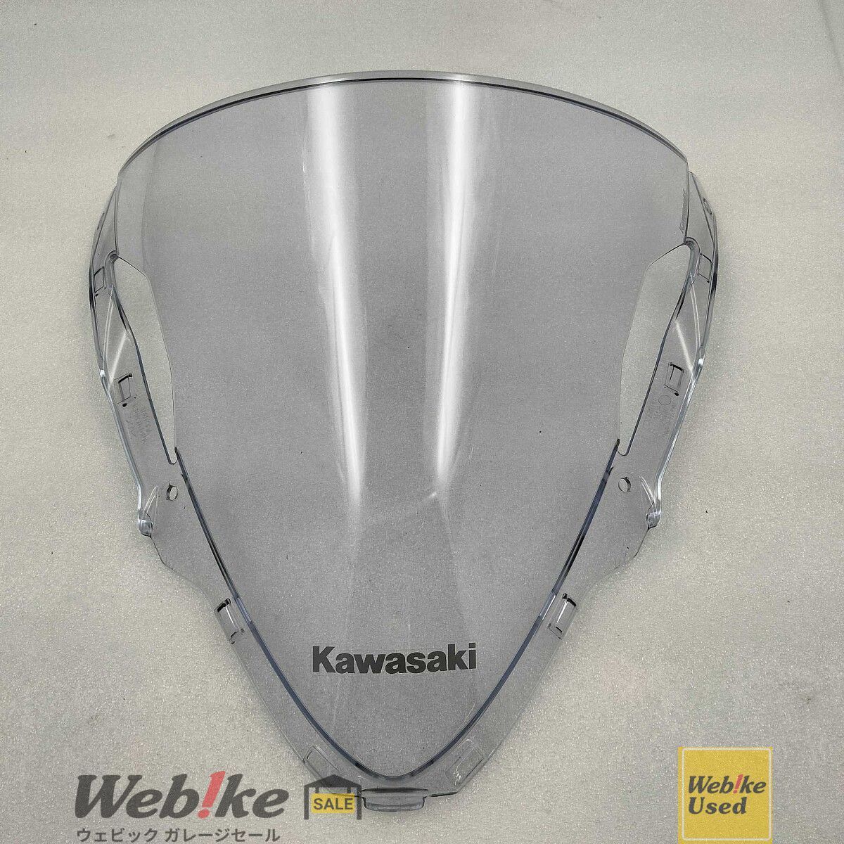 カワサキ純正中古パーツ ZX-6R ウインドスクリーン 39154-0420