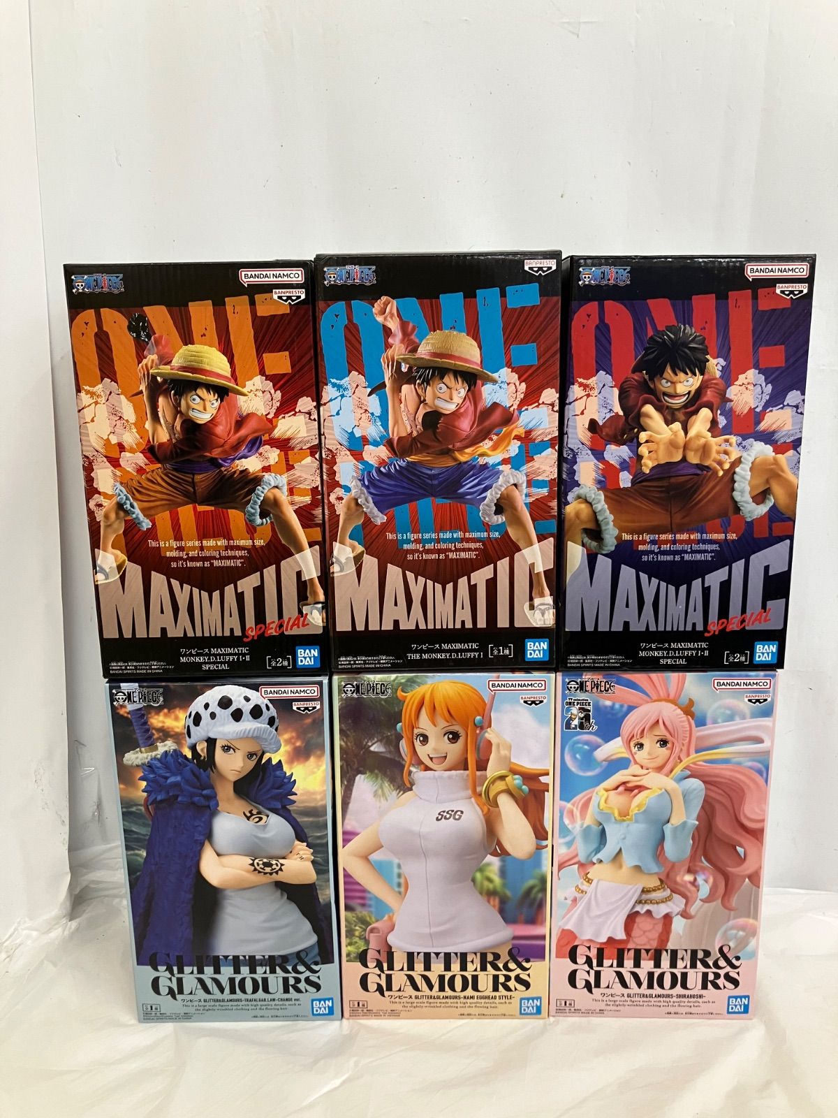 未開封 ONE PIECE ワンピース フィギュア 6種 LF2683 f099