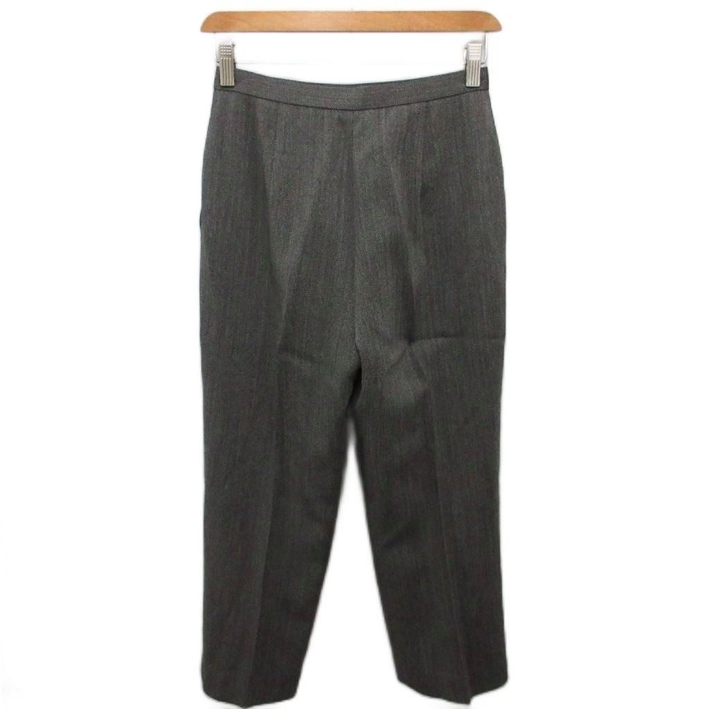 アクアスキュータム AQUASCUTUM スラックス パンツ ストレート ウール