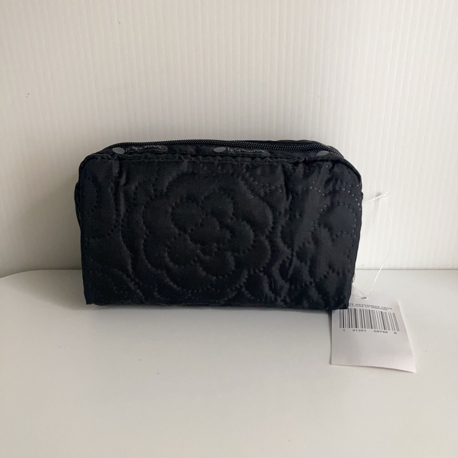 レスポートサック ポーチ パフィーブロッサムズ レスポ ブラック