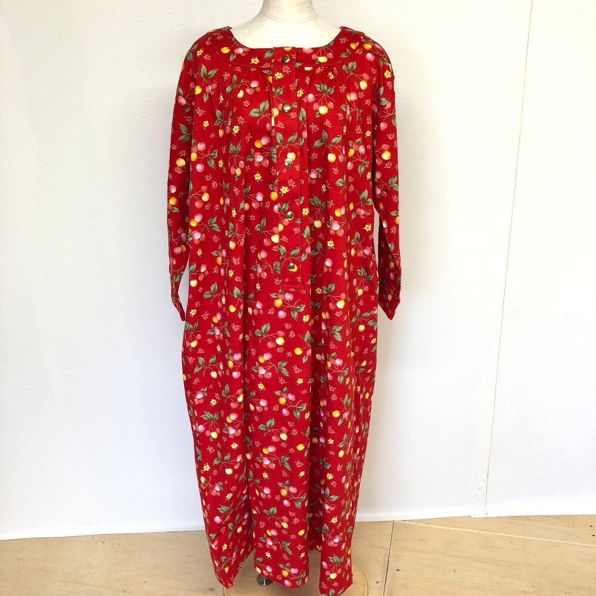 値下げ交渉歓迎] 未使用 TUNIC 鴨居羊子 ロングワンピース XL相当 高級 