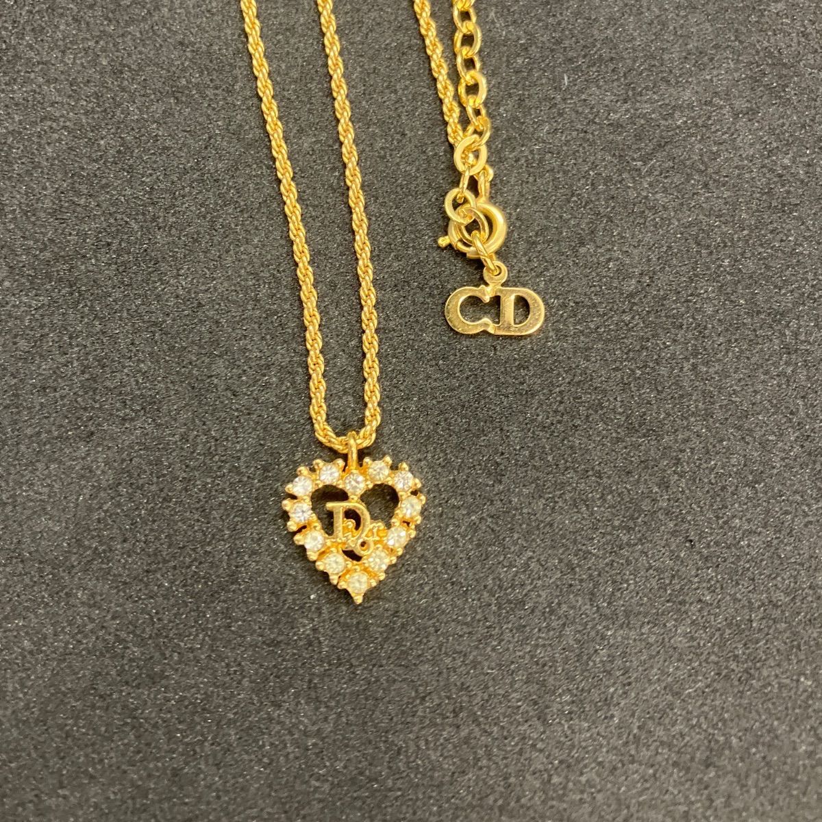 ✨美品✨Christian Dior ディオール ネックレス ラインストーン