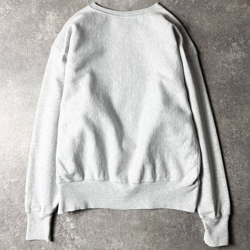 00s Champion USMA ロゴ 刺繍 リバースウィーブ スウェット トレーナー 