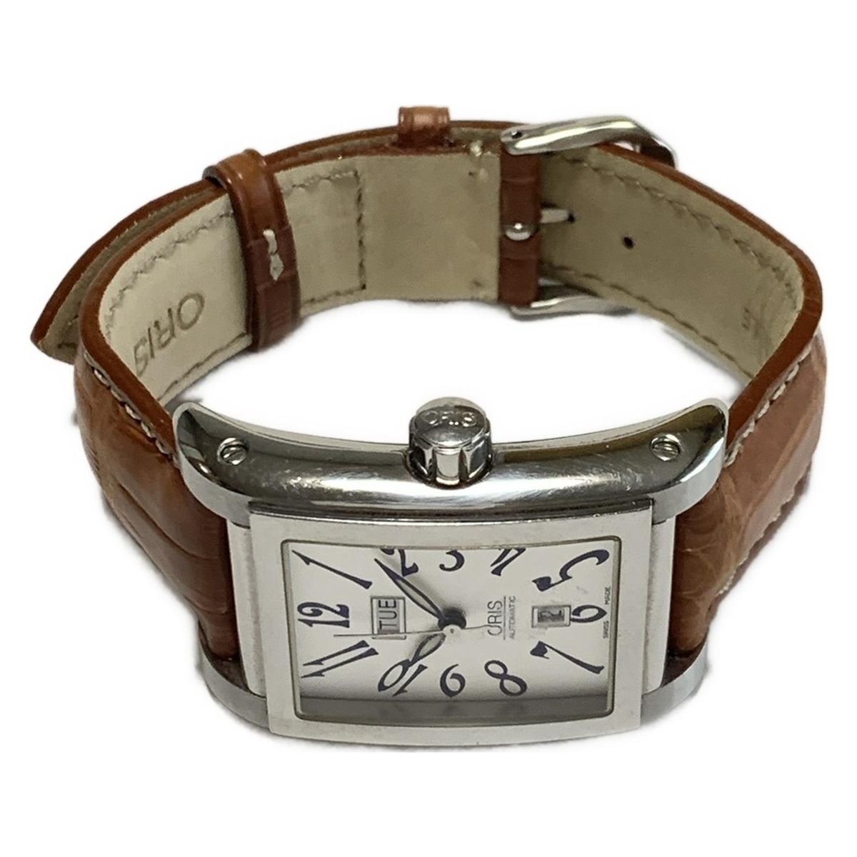 ORIS(オリス) 腕時計 レクタンギュラー 585-7525-40-02 メンズ SS/裏 