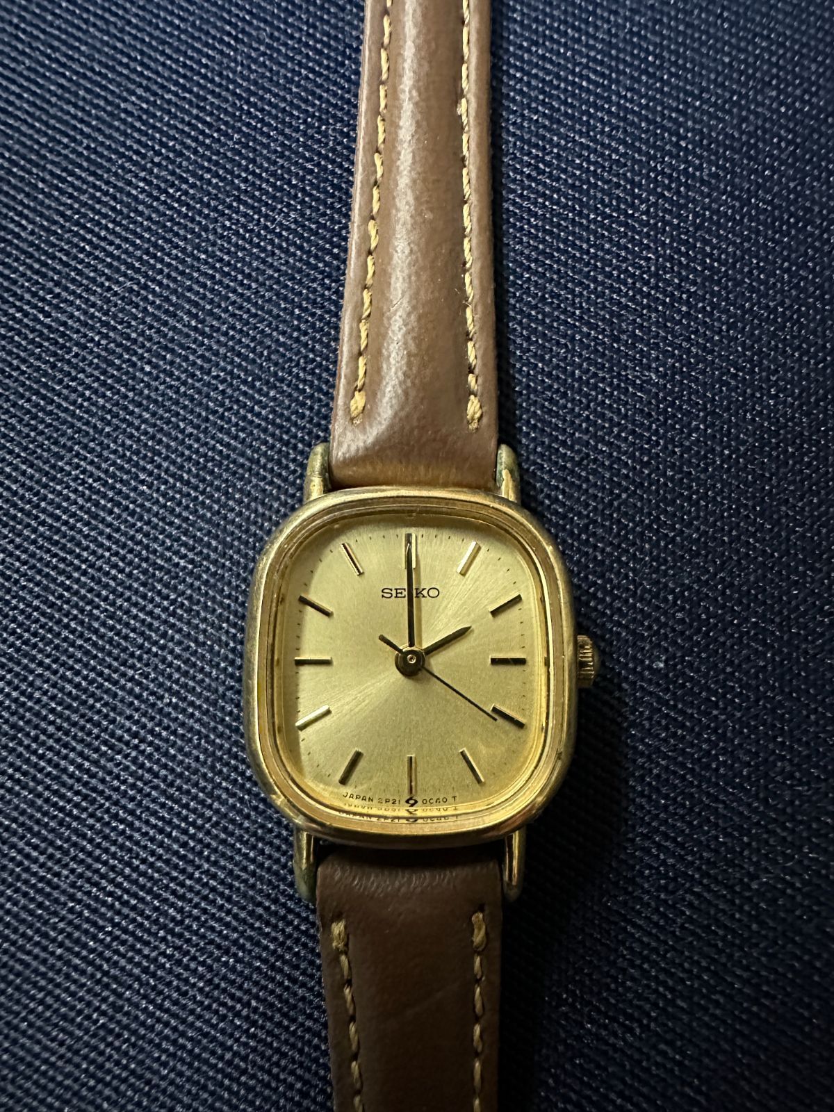希少/SEIKO】セイコー レディース腕時計 ゴールド文字盤 - メルカリ