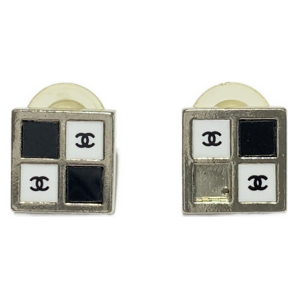 CHANEL シャネル ココマーク シルバー ピアス キラキラ 【公式通販】