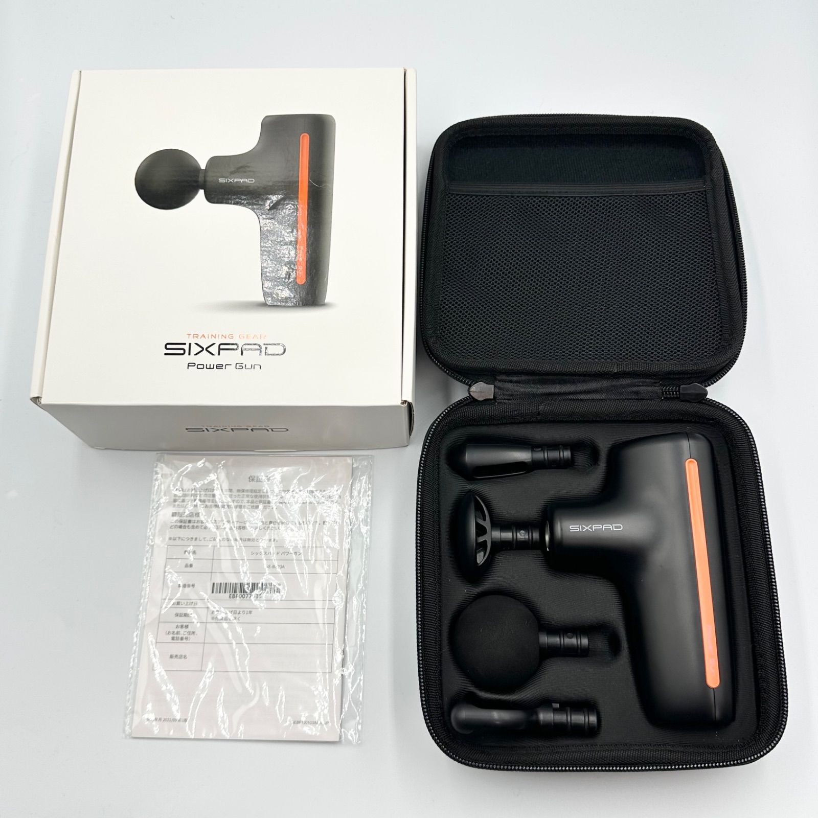 24時間以内発送・美品✨️】SIXPAD シックスパッド Power Gun SE 24時間以内発送・美品✨️】SIXPAD シックスパッド Power Gun SE
