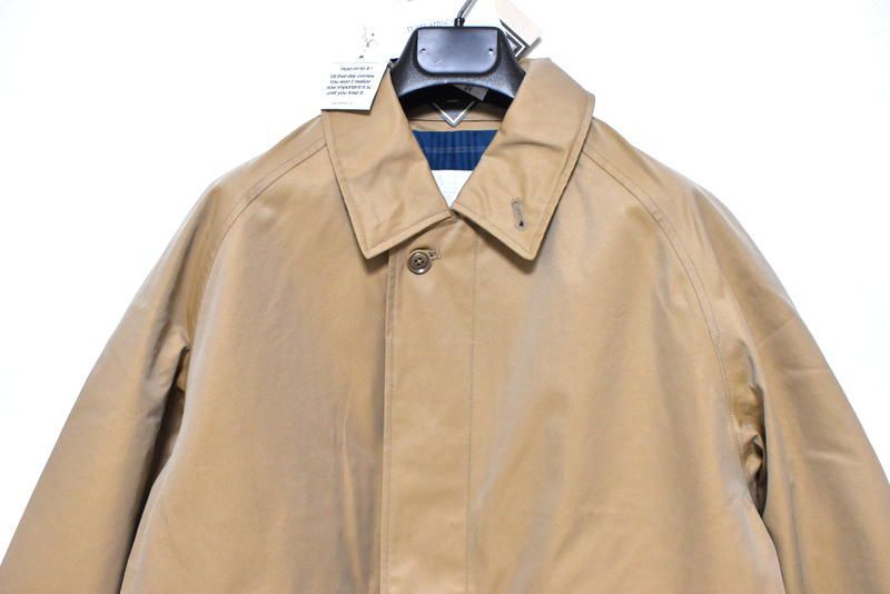 未使用13万 ナナミカ ゴアテックス バルマカーン コート S S25SB032 定価13万2000円】新品 nanamica 2L Cotton GORE-TEX バルマカーン