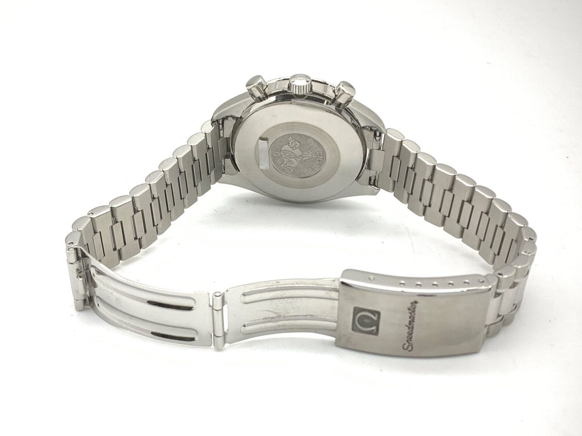  オメガ OMEGA スピードマスター ブラック 3510.50 ステンレススティール ビジネスカジュアル 自動巻き時計 腕時計(アナログ)