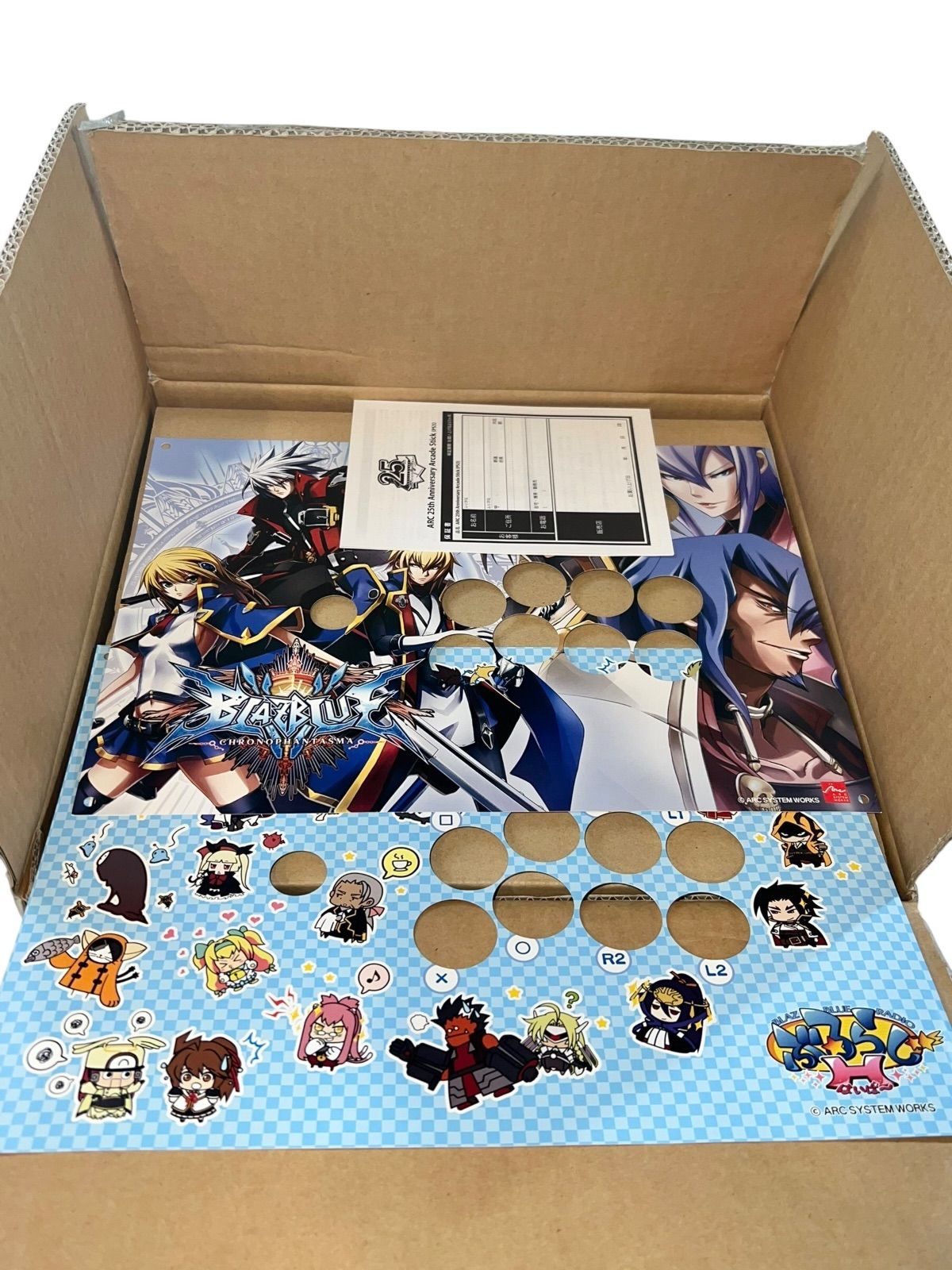 アークシステムワークス 25周年記念 アーケードコントローラー